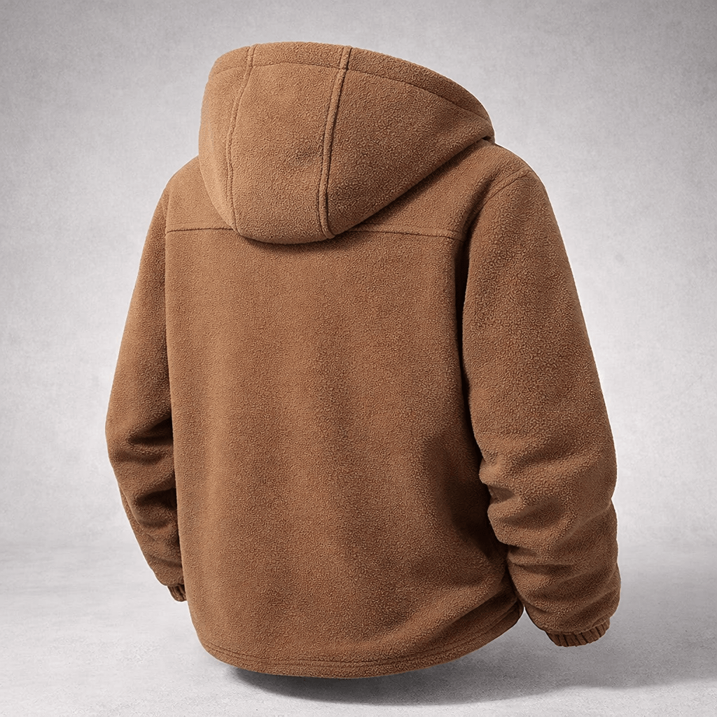Alenas | Herren Fleece-Jacke aus Sherpa