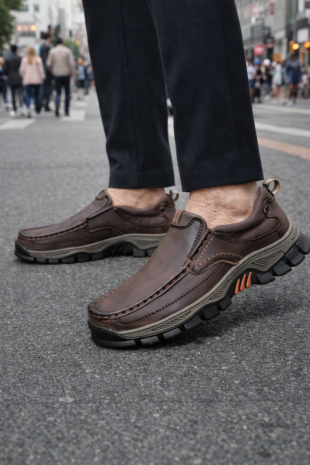 Kalarer | Orthopädische Leder-Wanderschuhe