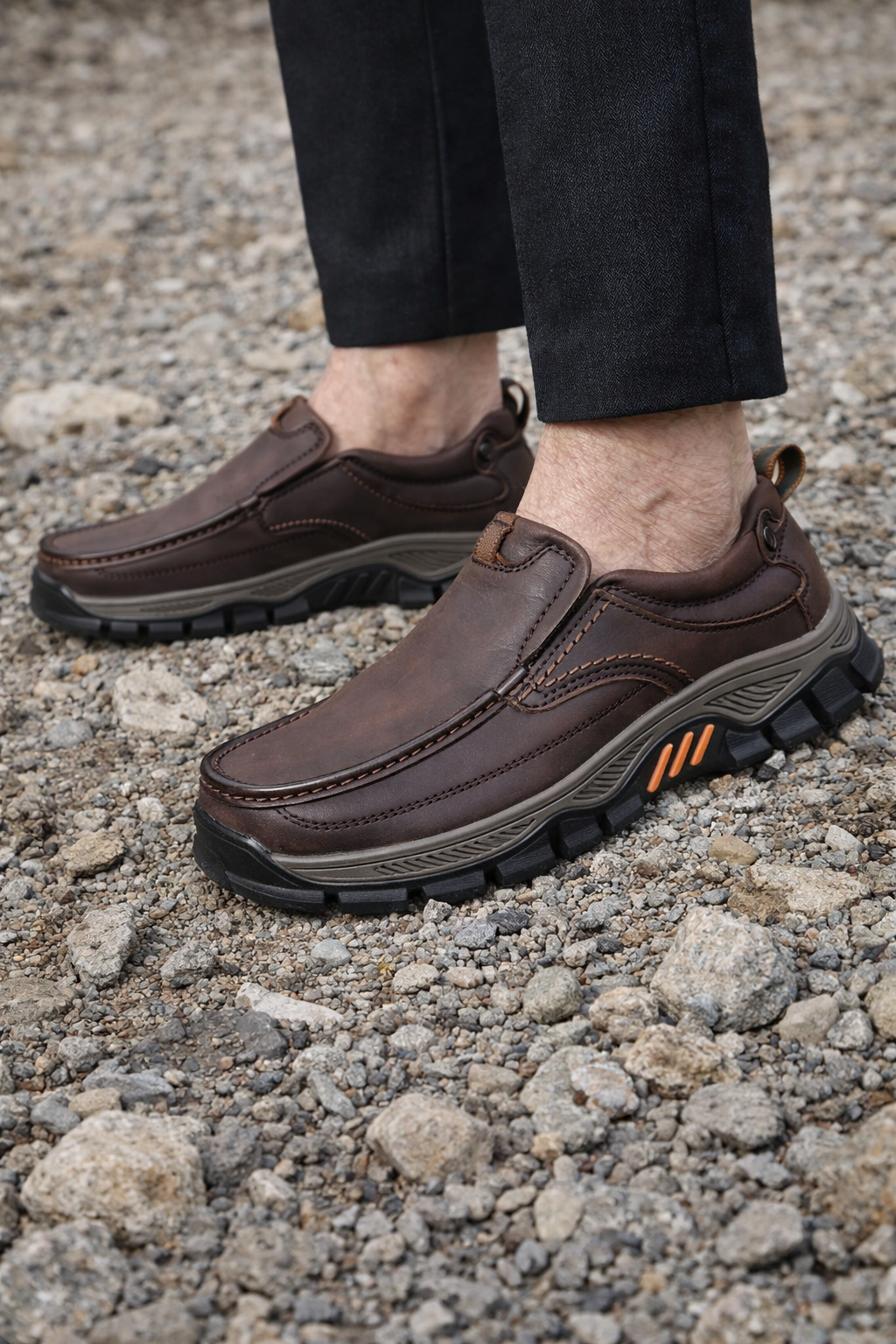 Kalarer | Orthopädische Leder-Wanderschuhe
