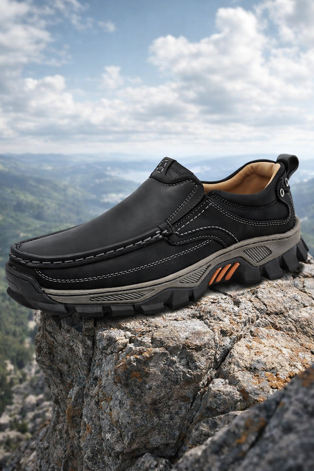 Kalarer | Orthopädische Leder-Wanderschuhe