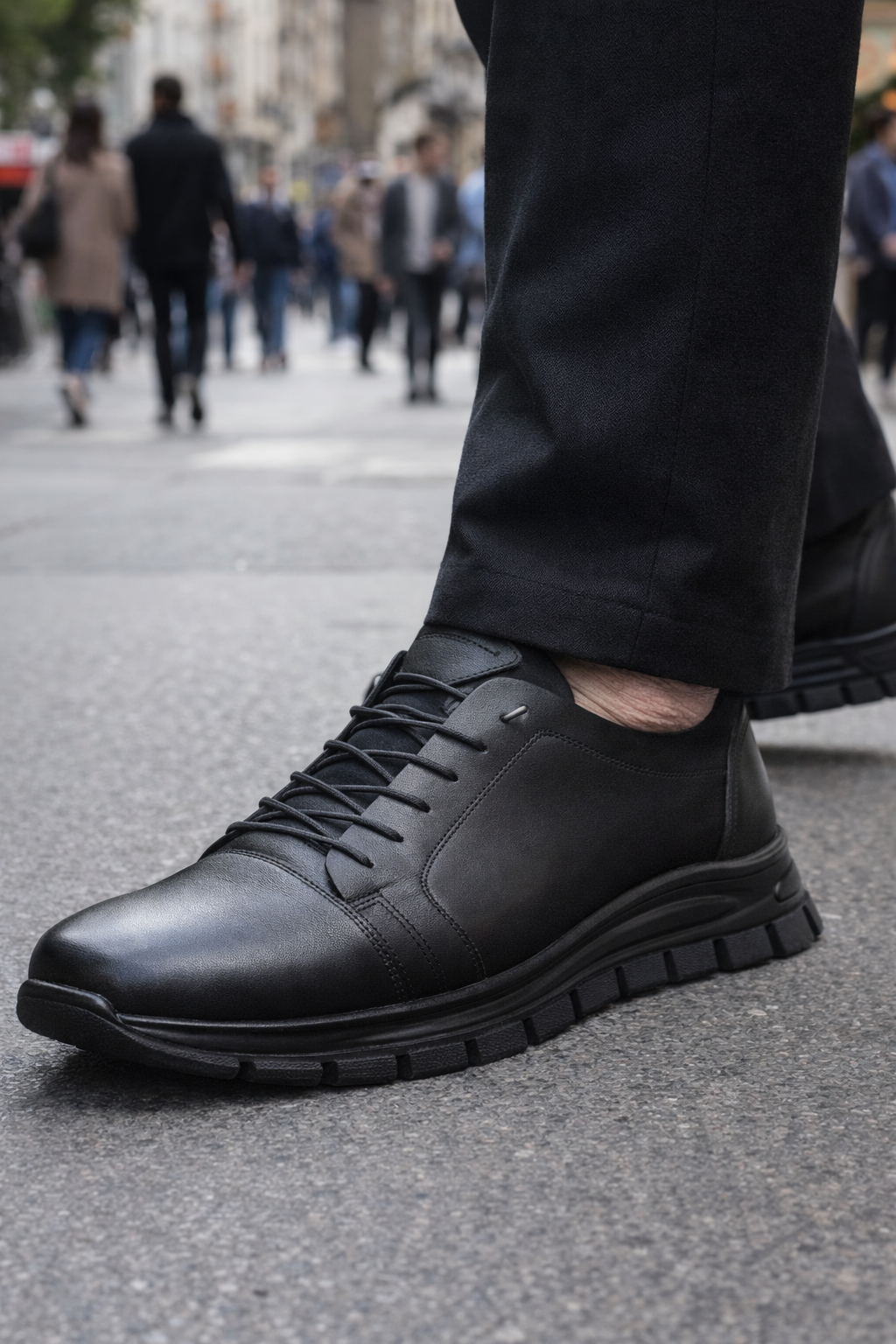 Oliarus | Schnürschuhe Aus Leder