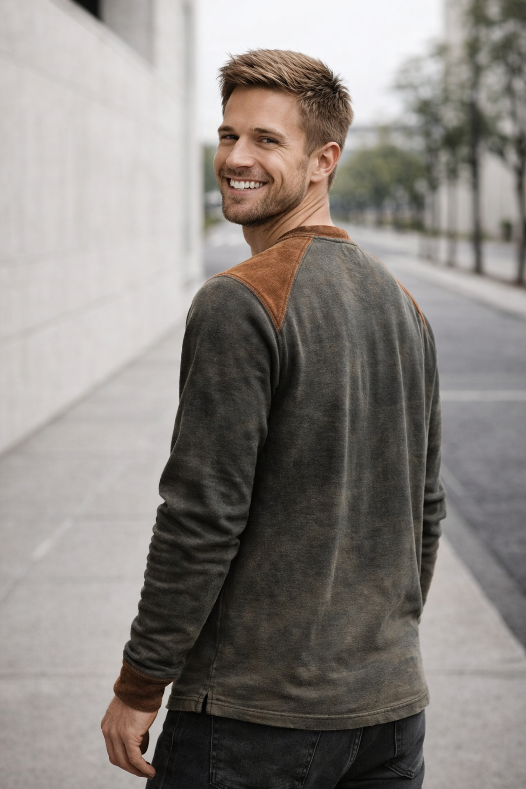 Rafir | Henley-Shirt Langarm & Komfortabel