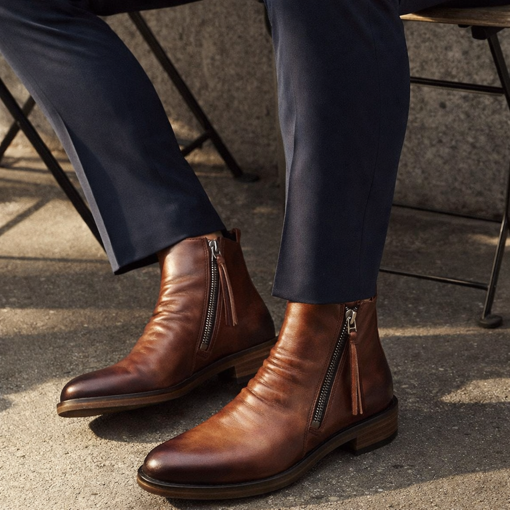 Eloel | Leder Boots