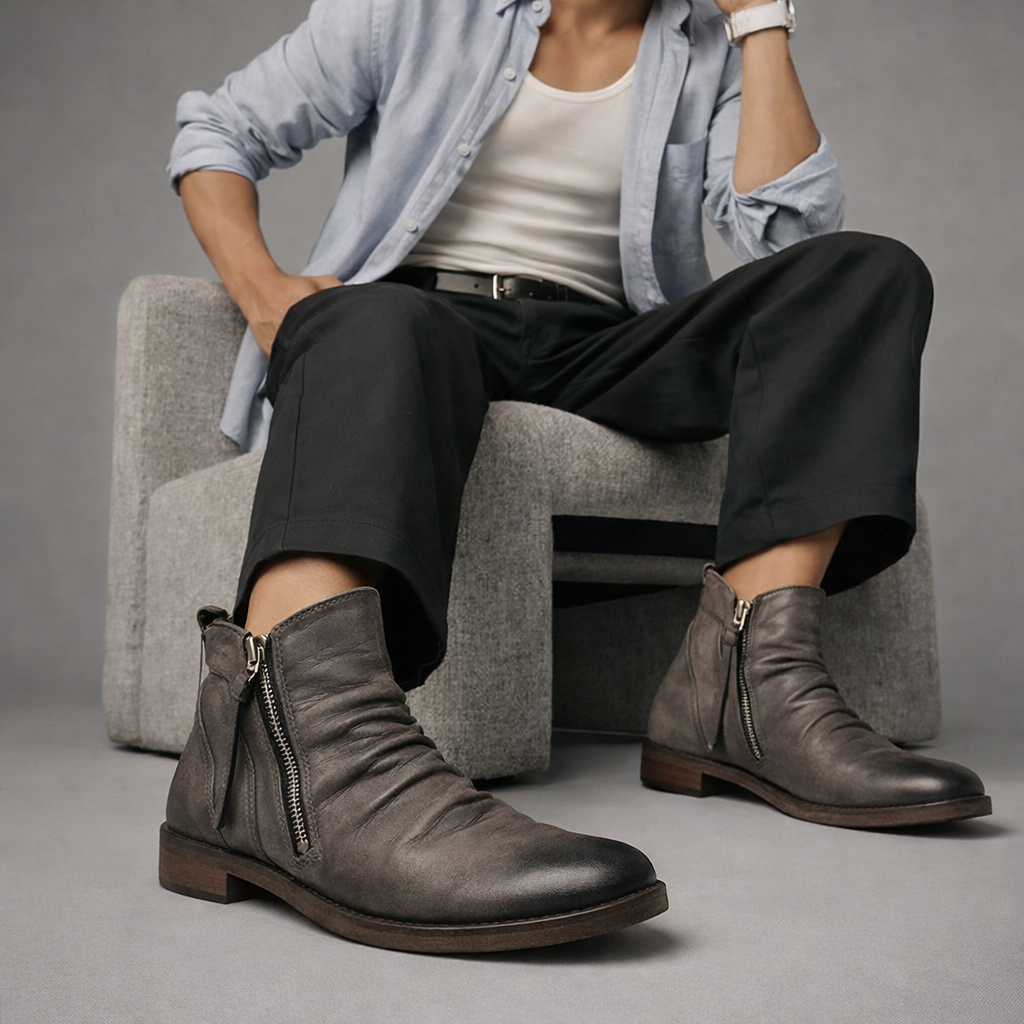 Eloel | Leder Boots