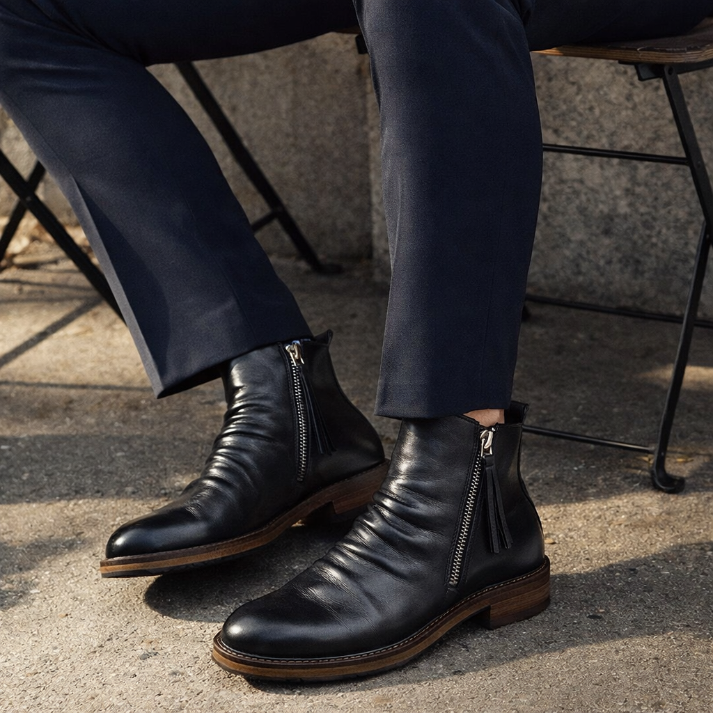Eloel | Leder Boots