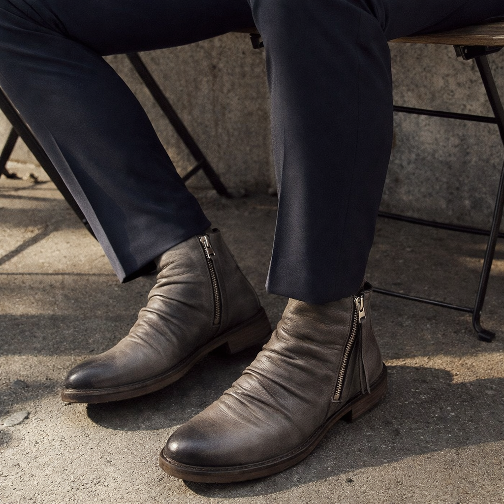 Eloel | Leder Boots