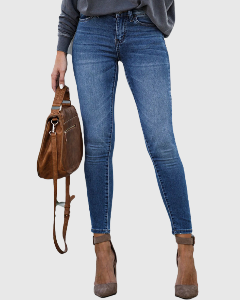 Damen Klassische Skinny-Hose