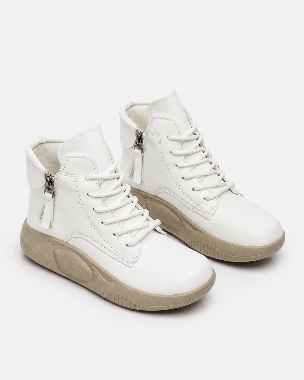 Kelsey | Neue Damen Designer Plateau Schnürstiefeletten