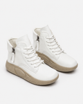 Kelsey | Neue Damen Designer Plateau Schnürstiefeletten