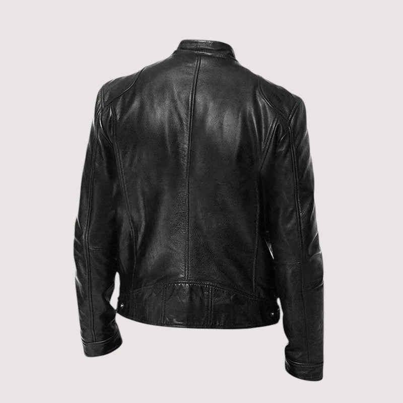 Isauio | Herren Lederjacke