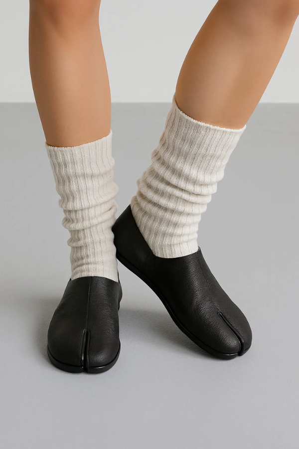 Valanas | Leder Tabi Slipper