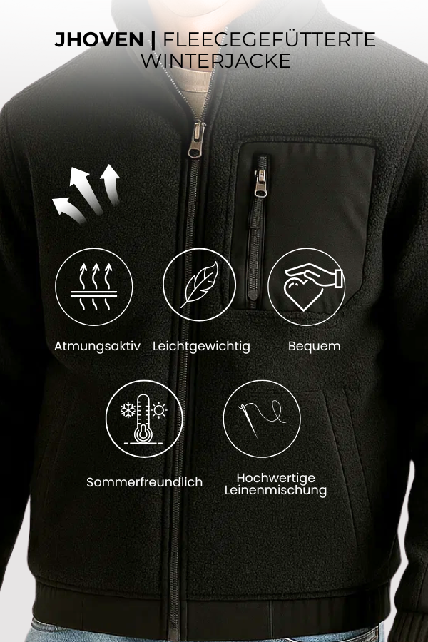 Leoarl | Fleecegefütterte Winterjacke