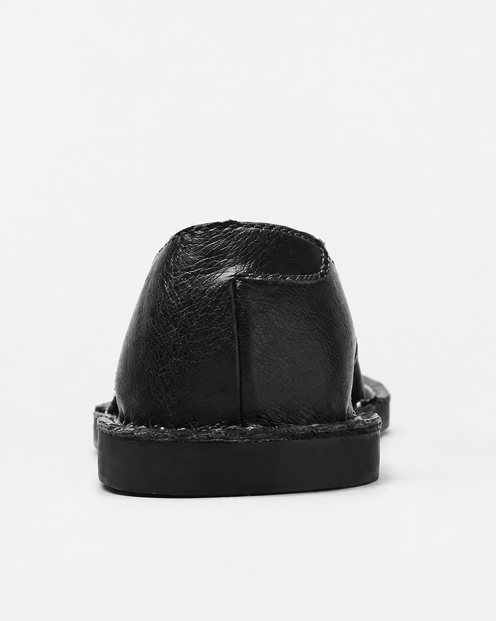 Jonah | Herren Freizeit Leder Slipper Geschlossene Zehen Sandalen