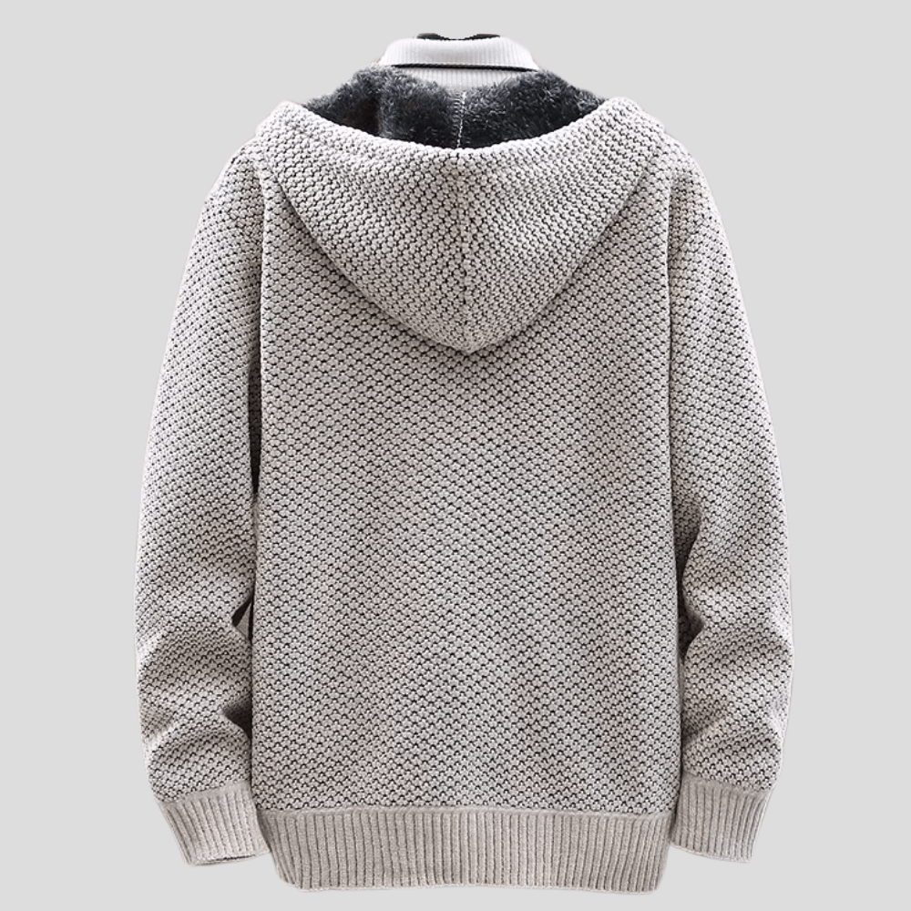 Isaano | Werner™ Stilvoller Strick-Hoodie