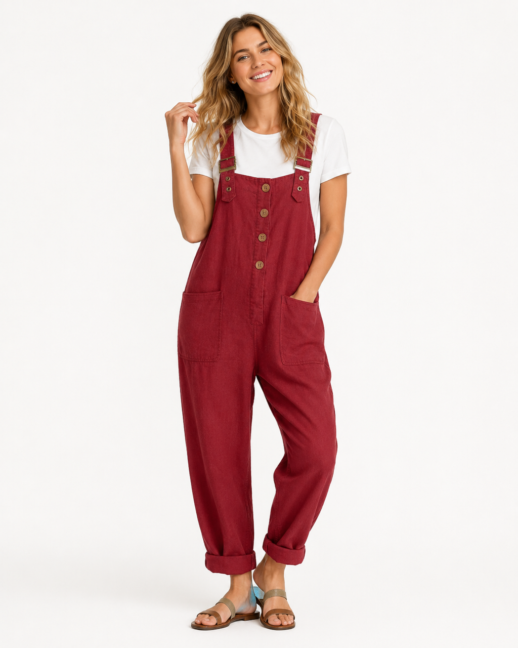 Kaufberg | Leinen Latzhose Overall