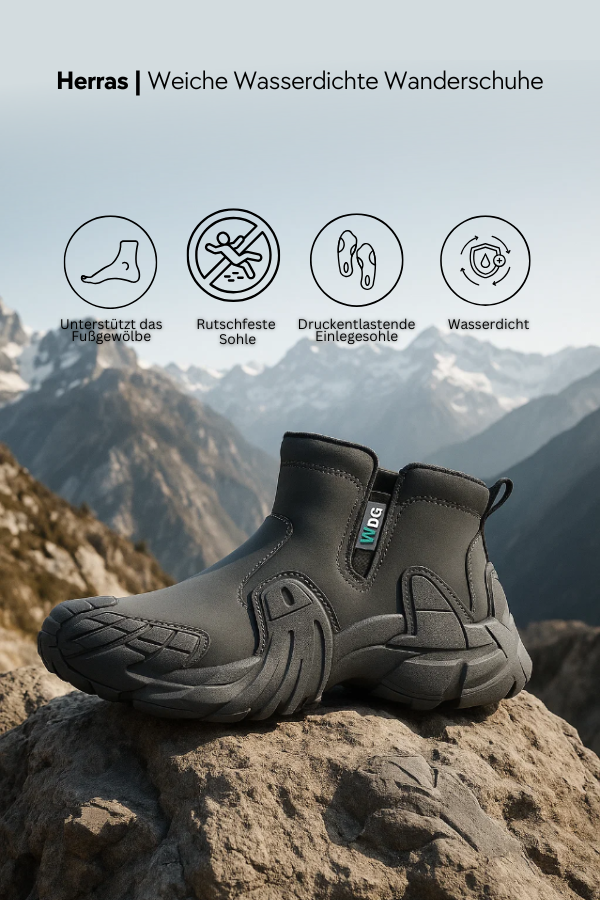 Jonie | Weiche Wasserdichte Wanderschuhe