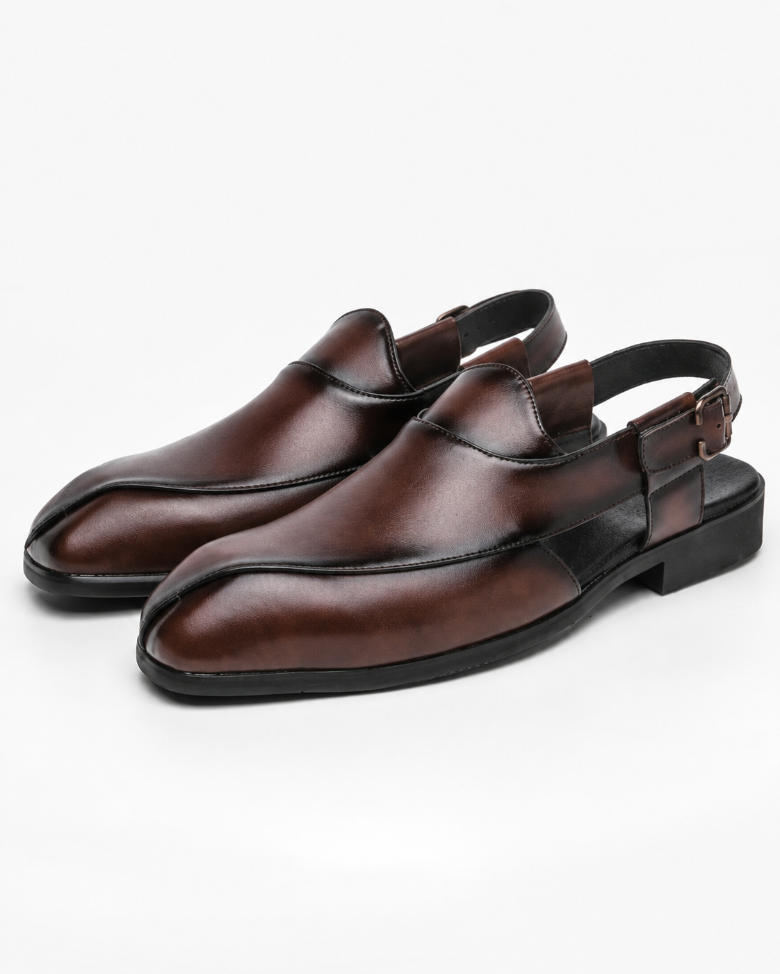 Ace | Hohle Casual Sommer Slip-On Sandalen Handgefertigt aus Leder