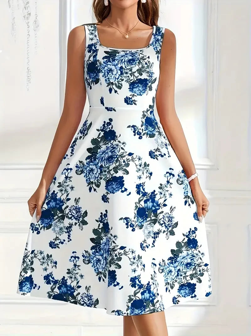 Dearaina | Modisches und Elegantes Midi-Kleid