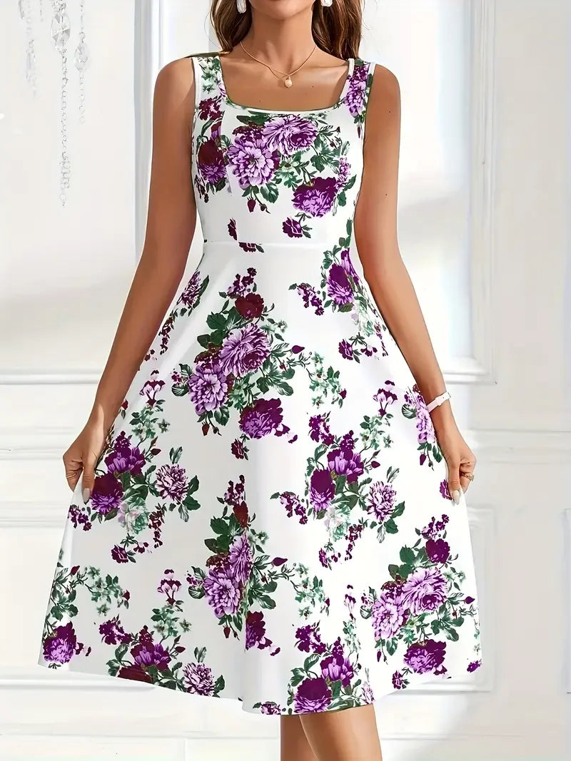 Dearaina | Modisches und Elegantes Midi-Kleid