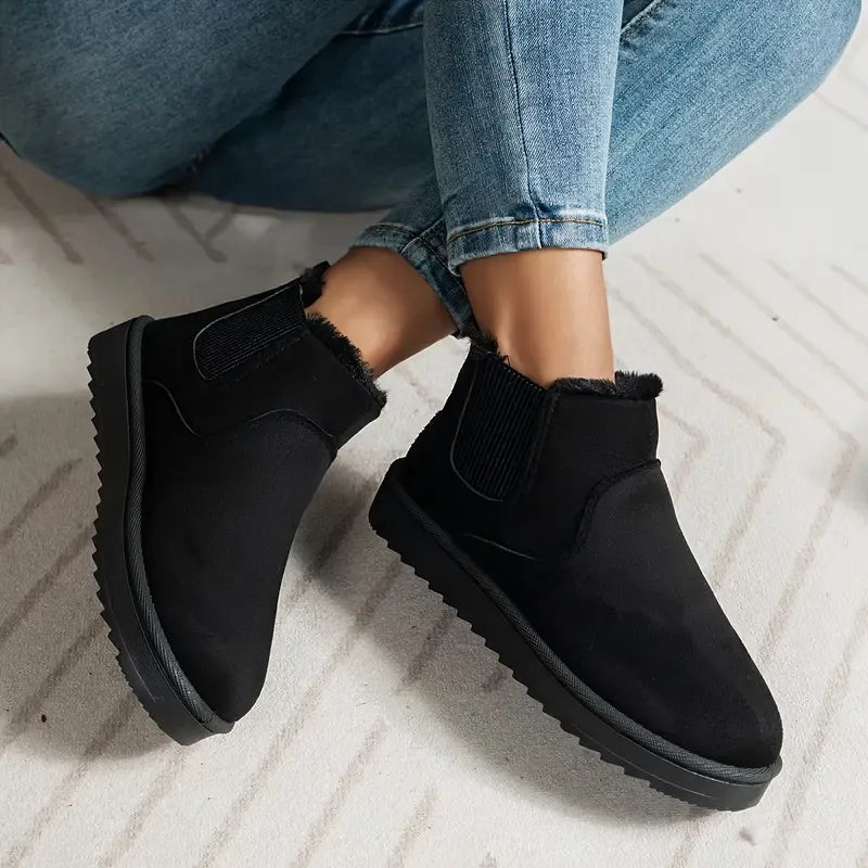 Tatjana Woll Boots mit Fleece-Innenfutter