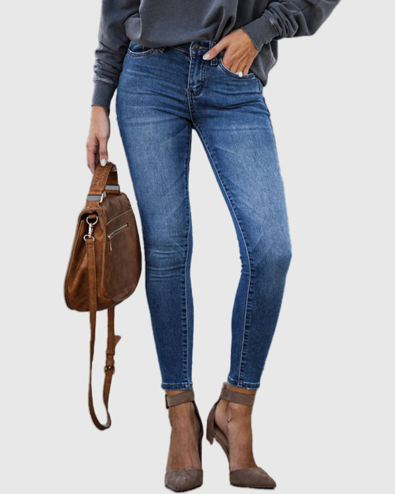 Damen Klassische Skinny-Hose