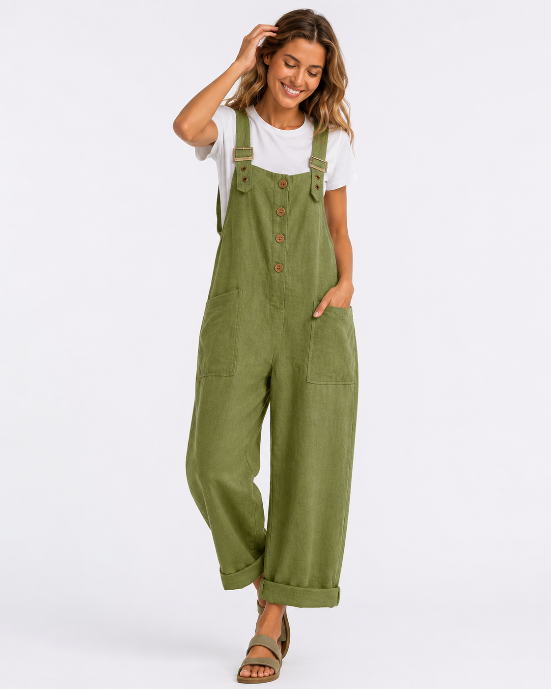 Kaufberg | Leinen Latzhose Overall