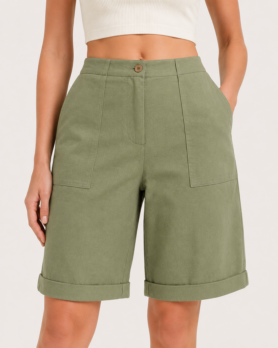 Barbara | Sommer Damen weite legere Shorts