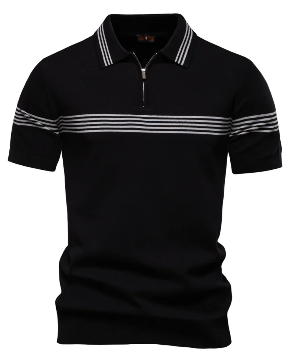 Raforl | Linienstil Herren Polo-Shirt
