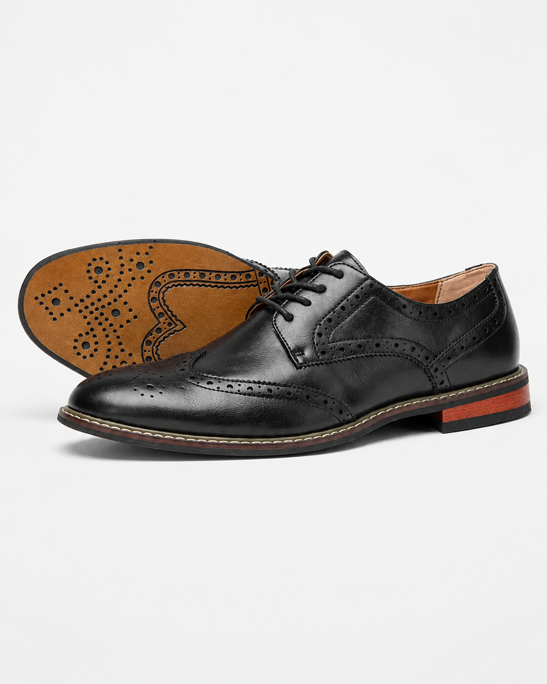 Matteo | Herren Brogue Hochzeits-Ledersocialschuh