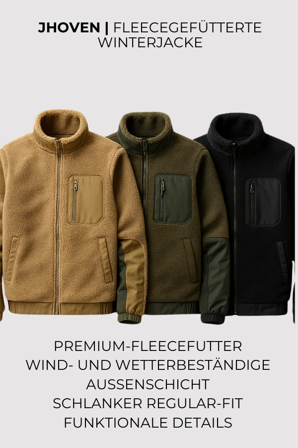 Leoarl | Fleecegefütterte Winterjacke