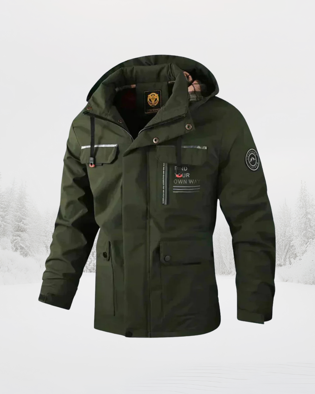 Gabarer | Herren-Winterjacke mit Kapuze