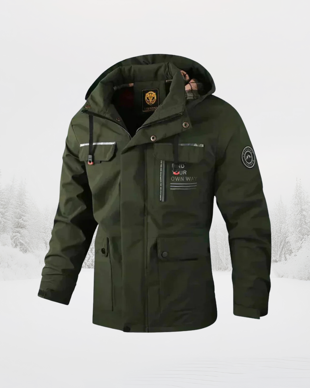 Gabarer | Herren-Winterjacke mit Kapuze