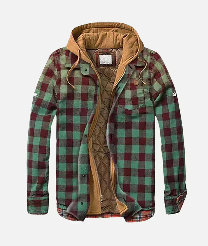 Isauel | Karierte Patchworkjacke