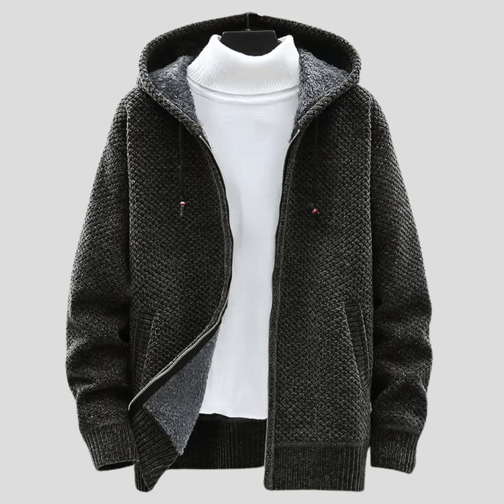 Isaano | Werner™ Stilvoller Strick-Hoodie