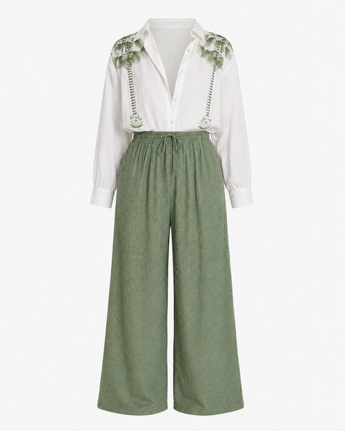 2-teiliges Kleidungsset Langarm Floral Blume