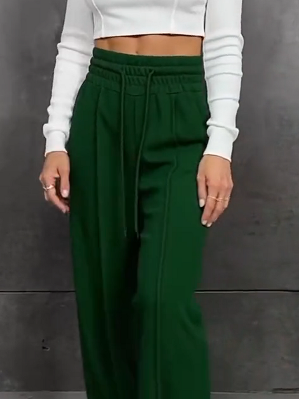 Cetaelle | Lockere Hose mit weitem Bein
