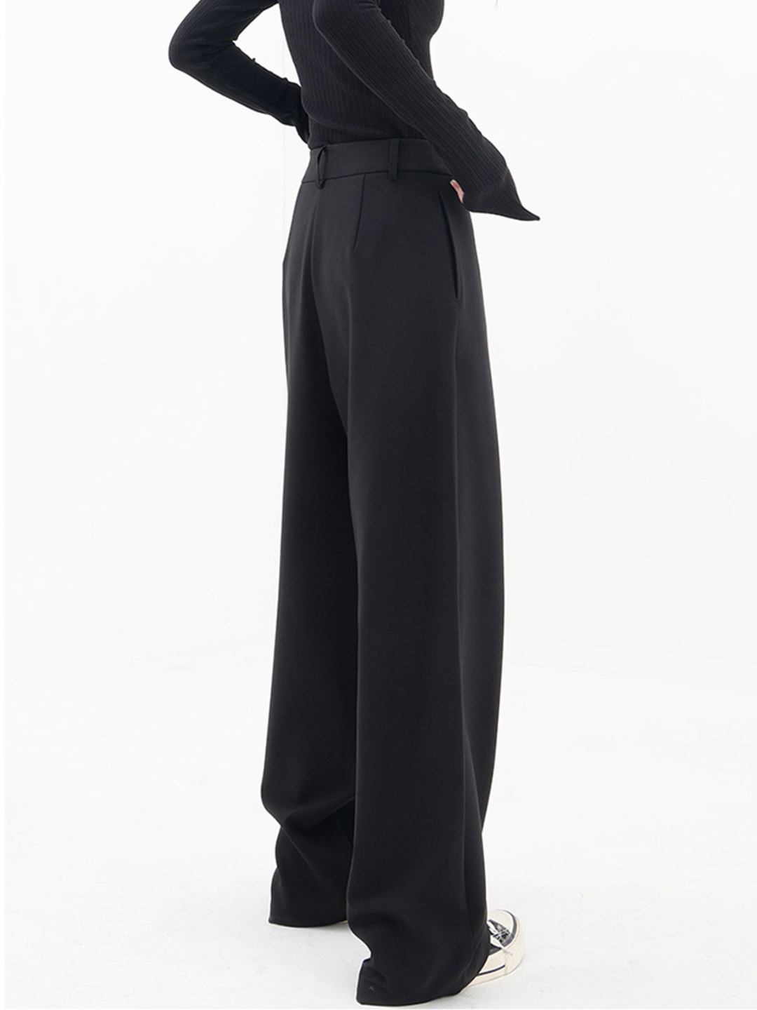 Damen Baggy-Hose – Moderne weit geschnittene Hose im Streetwear-Stil