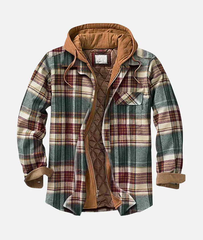Isauel | Karierte Patchworkjacke