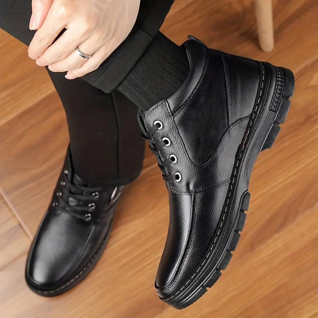 Eloris | Lederstiefel mit Fleece-Futter