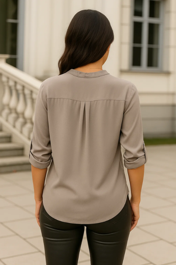 Roiaella | Lässiges Top mit Pailletten-Details