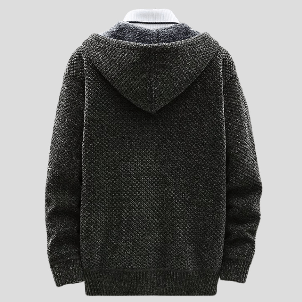 Isaano | Werner™ Stilvoller Strick-Hoodie