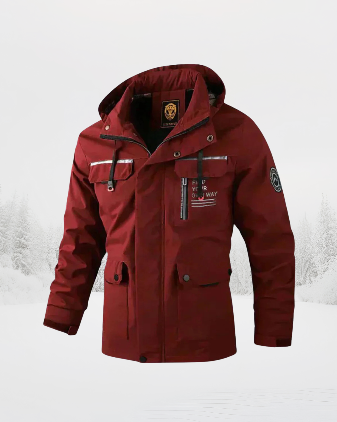 Gabarer | Herren-Winterjacke mit Kapuze