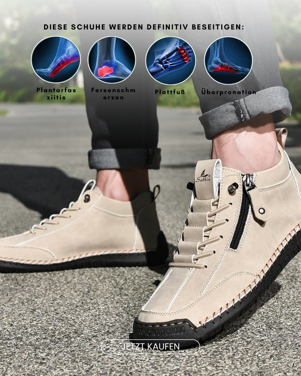 Mares | Nubukleder Schuhe mit Reißverschluss