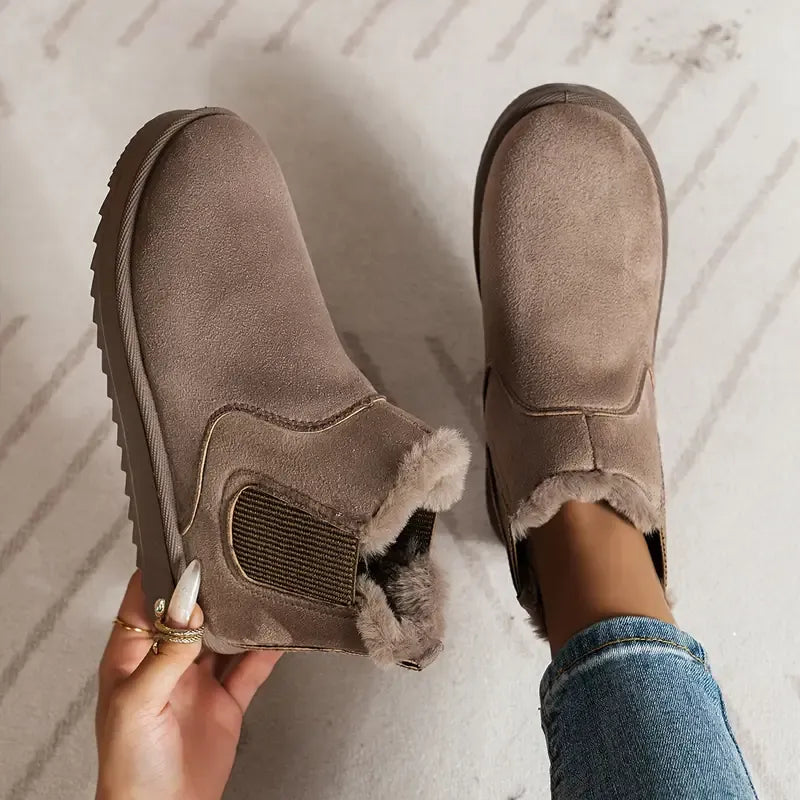 Tatjana Woll Boots mit Fleece-Innenfutter