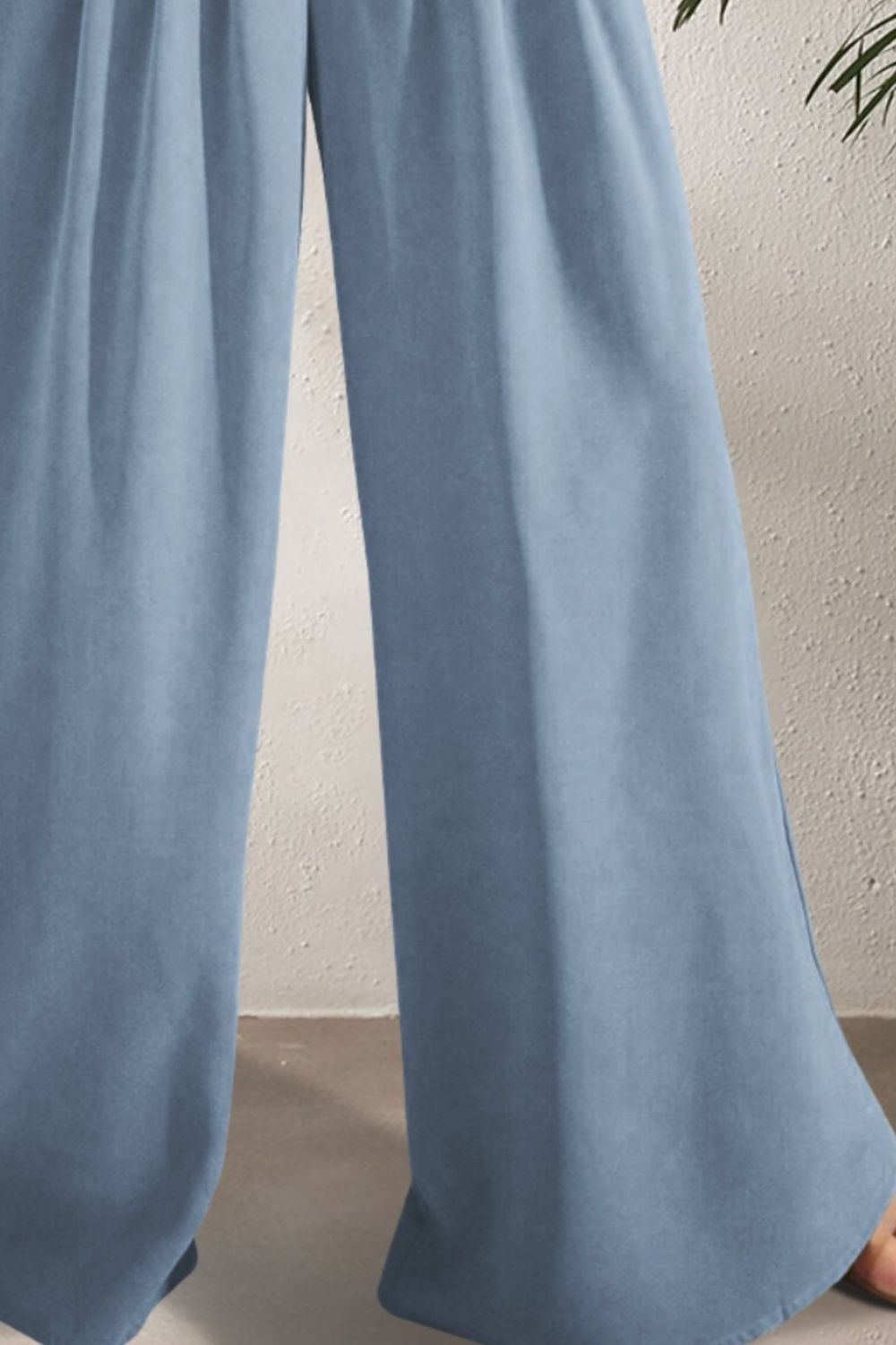 Clnaora | Weite Hose mit Hohem Bund