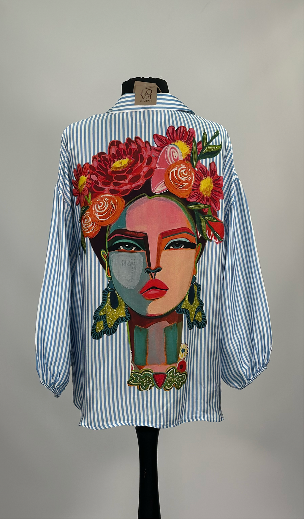 Gaeina | Bluse Satin glänzend