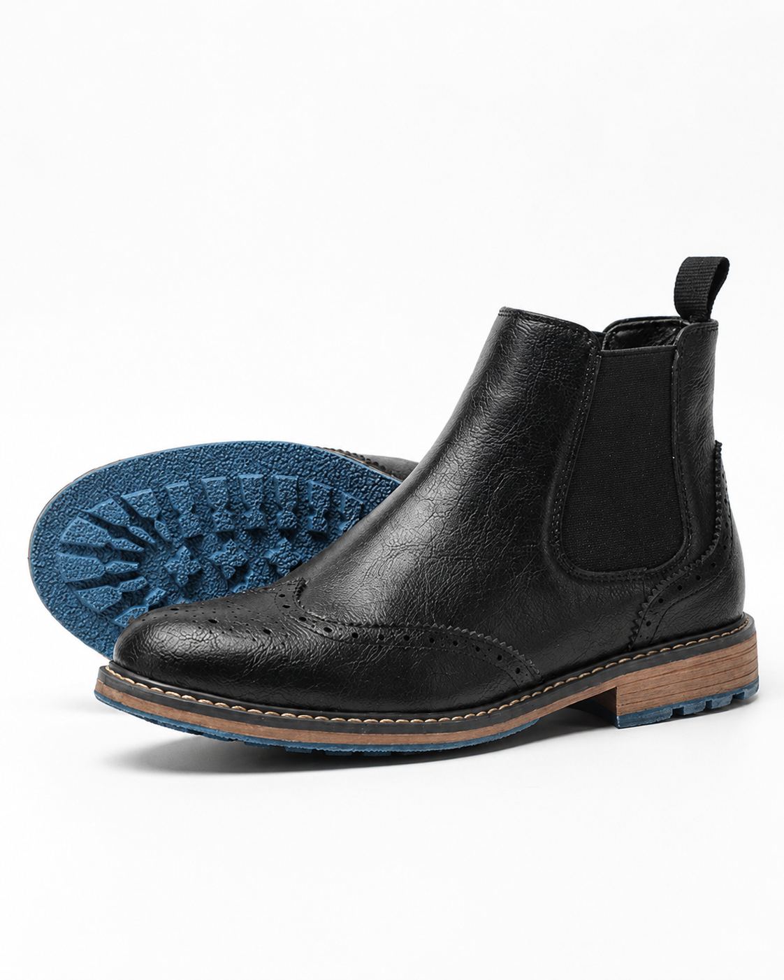 Arlo | Brogue Herrenstiefel Klassischer Stil Leder