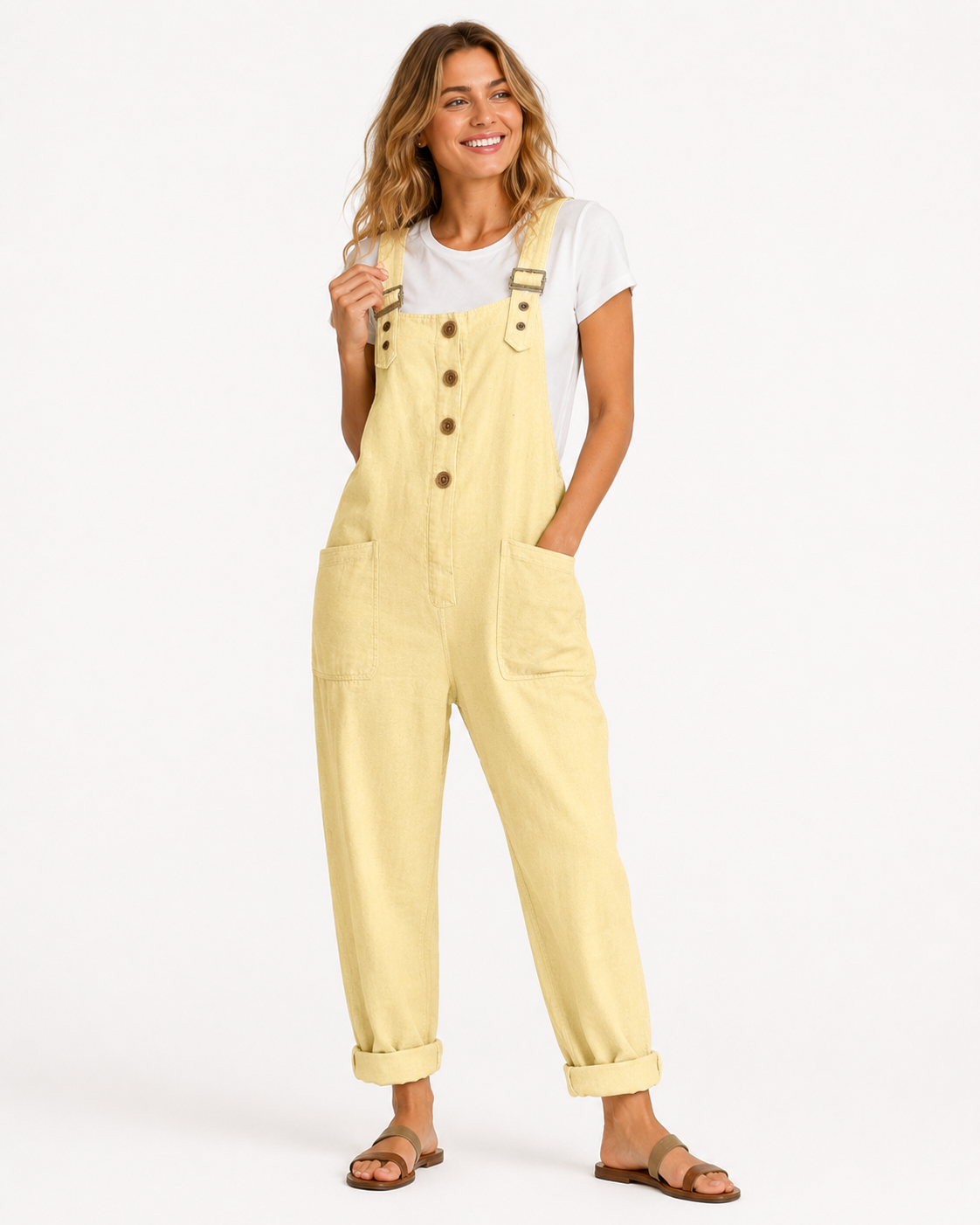 Kaufberg | Leinen Latzhose Overall