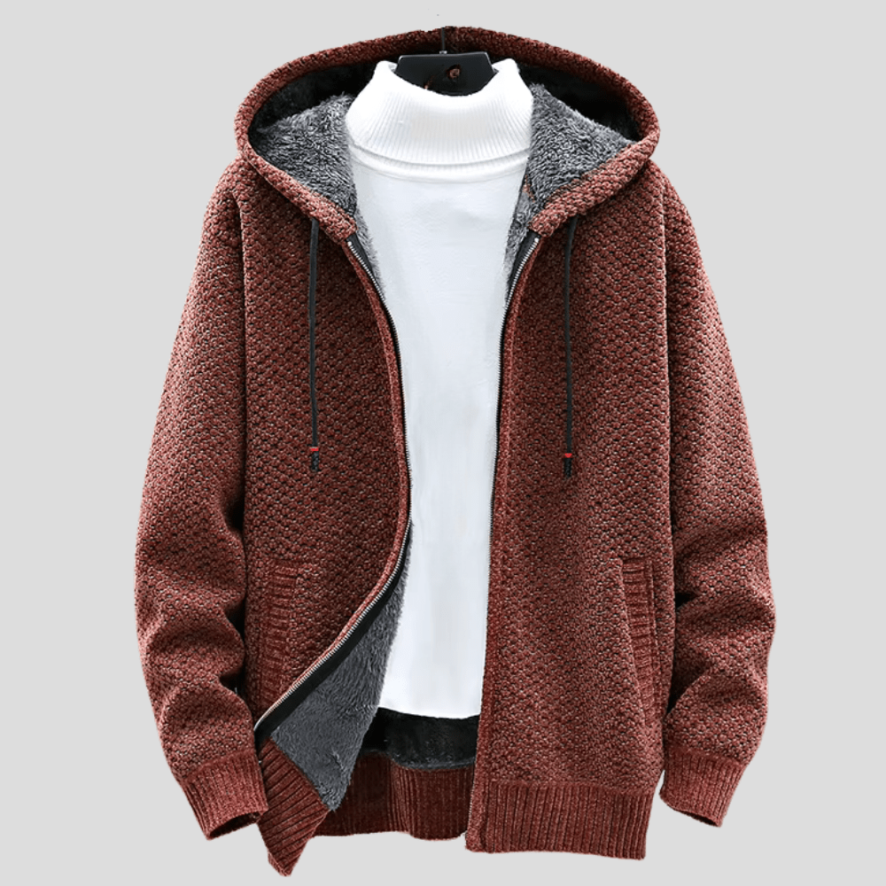 Isaano | Werner™ Stilvoller Strick-Hoodie
