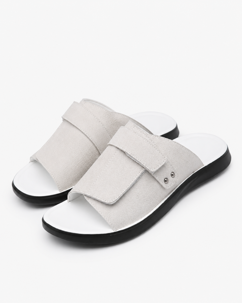 Ivan | Slip-On Sandalen mit Magic Tape Outdoor Anti-Rutsch Weiche Sohle Flach